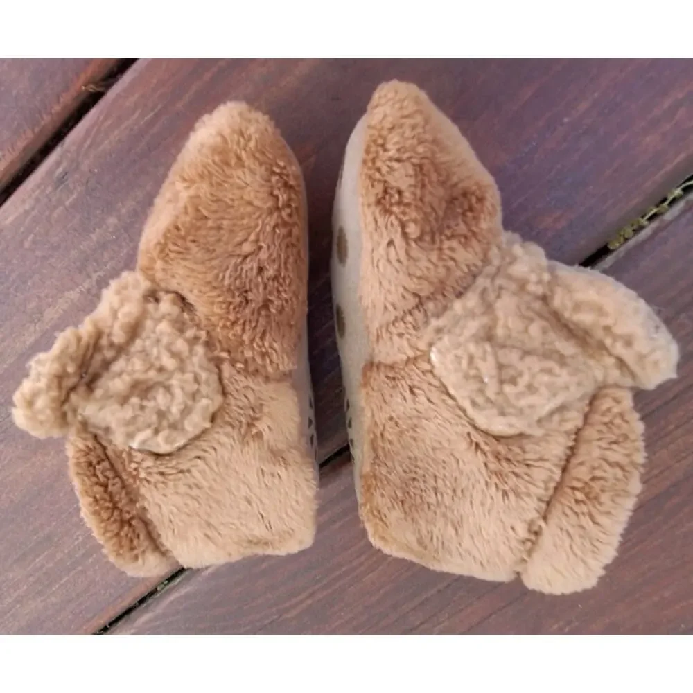 UGG Bixbee Baby Koala Plushie Booties Sleepers Soft Shoes Size 02-03 S 4.5